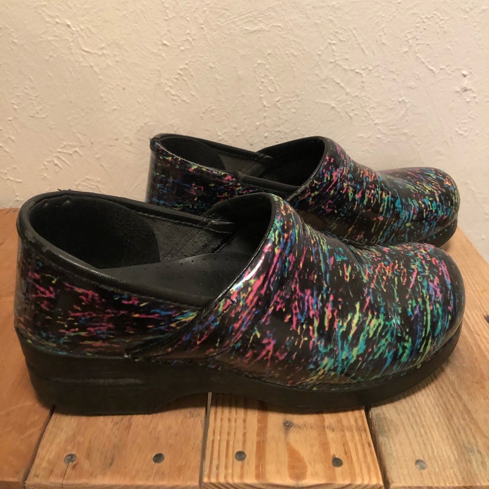 Multi-color Dansko Clogs | size 40